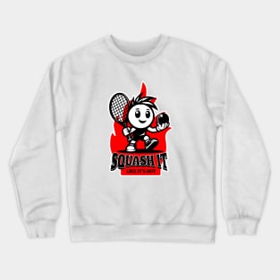 Squash player Crewneck Sweatshirt